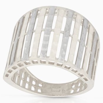 Openworked plate ring