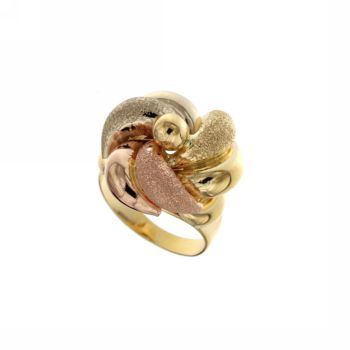 Knot shaped ring