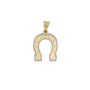 Horseshoe shaped pendant