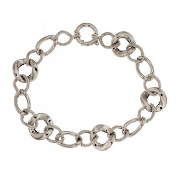 Cable link hollow braclet