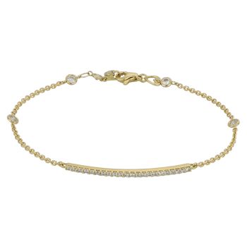 Rolo' chain tennis bracelet