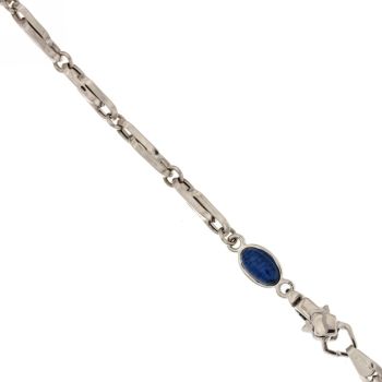 Hollow chain cabochon bracelet