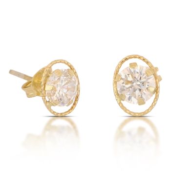 Orecchini a solitario