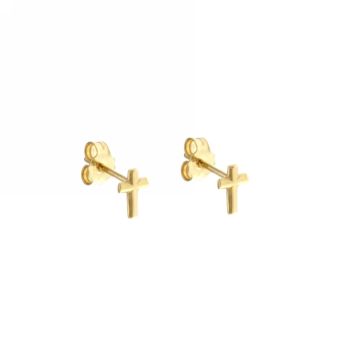Cross shaped earrings