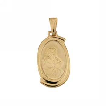 Medaglia Madonna con bambino