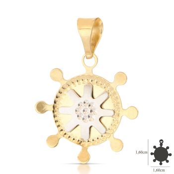 Pendente Timone bicolore