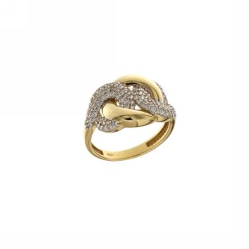 Anello con zirconi
