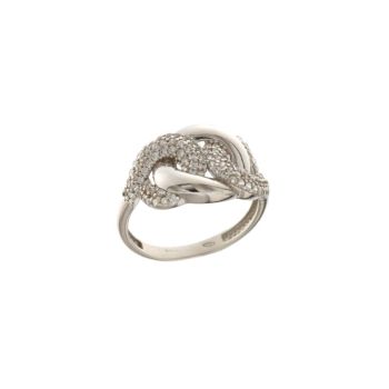 Anello con zirconi