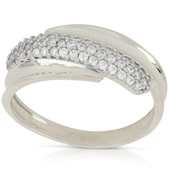 Anello con zirconi