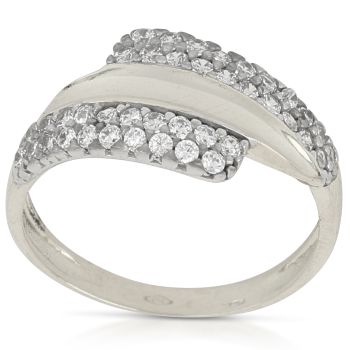 Anello con zirconi