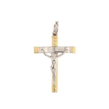 Croce scatolata con Cristo