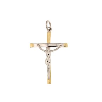 Croce scatolata con Cristo