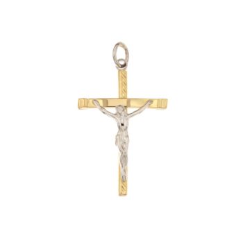 Croce scatolata con Cristo