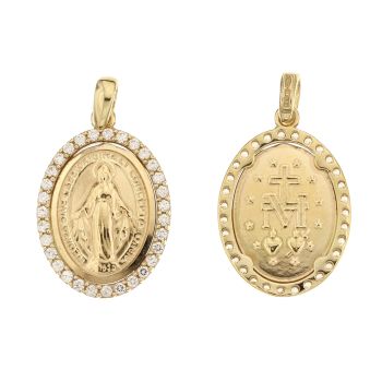 Medaglia con Madonna Miracolosa
