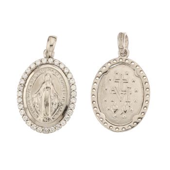 Medaglia con Madonna Miracolosa