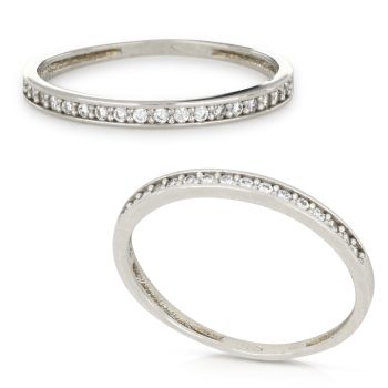 Anello mezza veretta