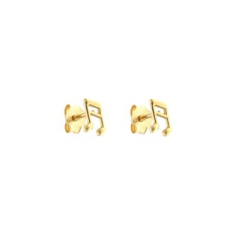 Musical notes earrings