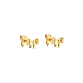Bow shaped earrings