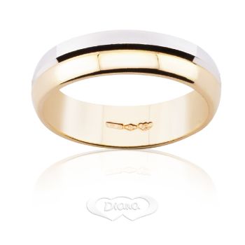 FDB4M6 BC Silver wedding ring