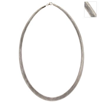Woven cable necklace