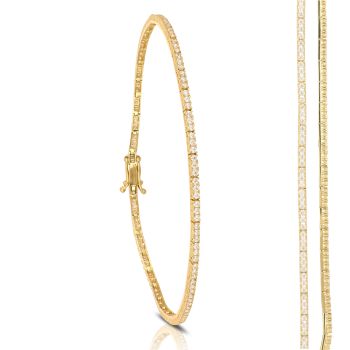 Bracciale tennis a segmenti