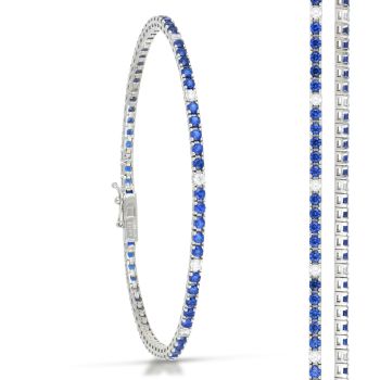 Bracciale tennis quadrato