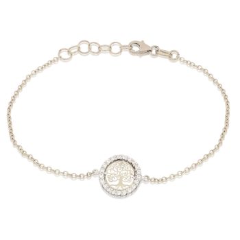 Bracciale con albero della vita