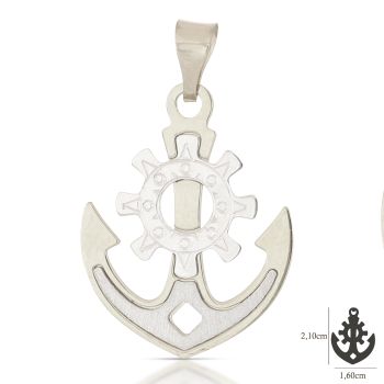 Pendente Ancora bianco