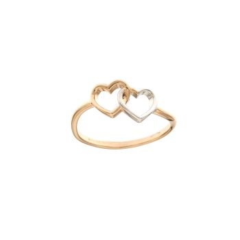 Openworked heart ring
