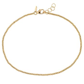 Bracciale a palline martellate