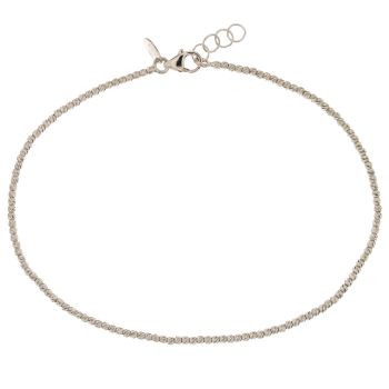 Bracciale a palline martellate
