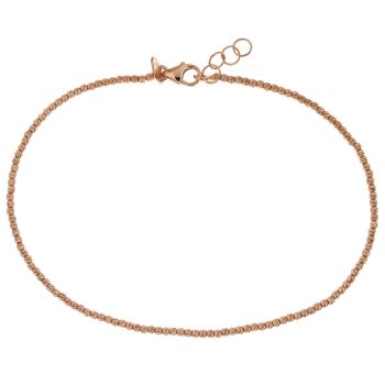Bracciale a palline martellate