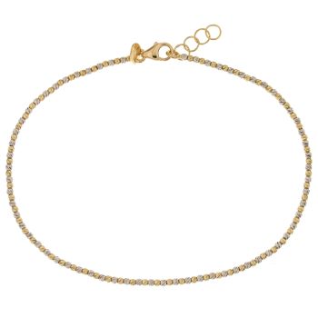 Bracciale a palline martellate