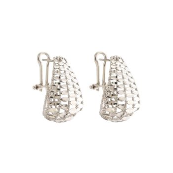 Openworked wire earrings