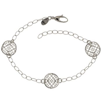 Openworked bead bracelet