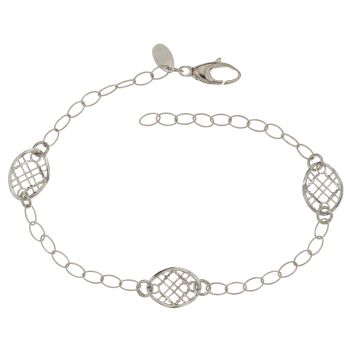 Openworked bead bracelet