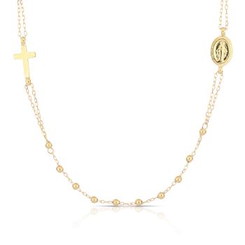 Girocollo rosario, 45cm