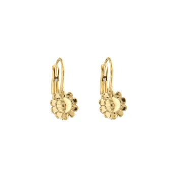 Flower shaped earrings