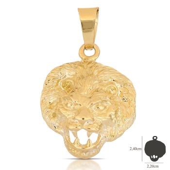 Pendente Testa di leone mis.2