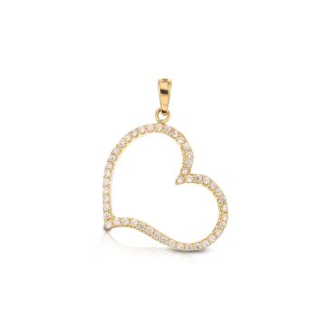 Pendente a forma di cuore