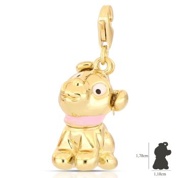 Pendente Cane  con moschettone