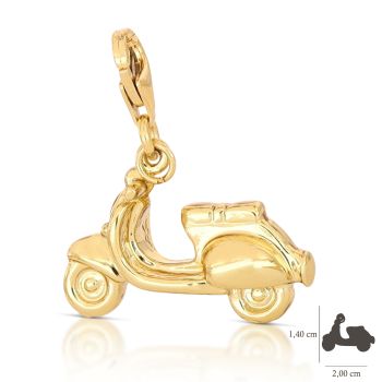 Motor scooter stackable charm