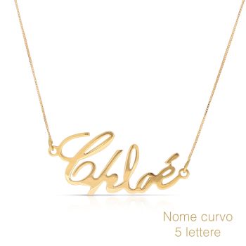 Girocollo con nome- 5lettere