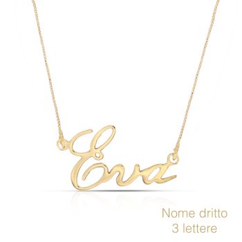 Girocollo con nome- 3lettere