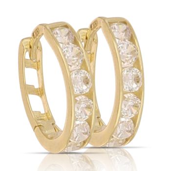 Cerchi con zirconi battuti