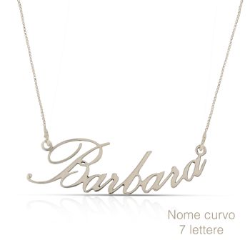 Girocollo con nome- 7lettere