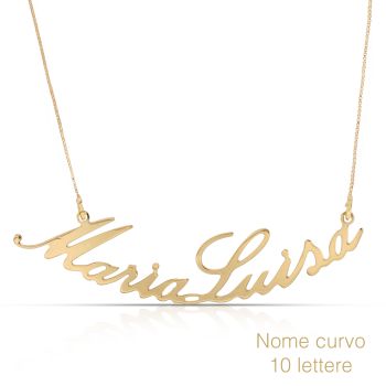 Girocollo con nome- 10lettere