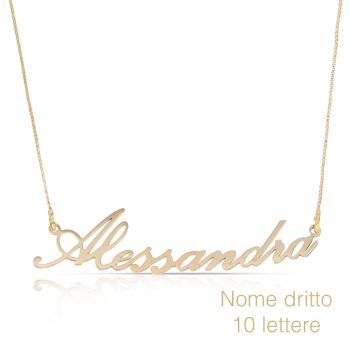 Girocollo con nome- 10lettere
