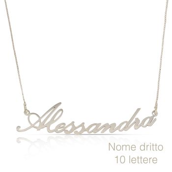 Girocollo con nome- 10lettere