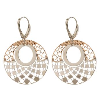 Drop plate earrings
